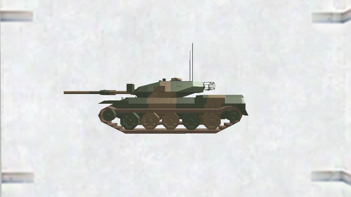 74式戦車 微修正