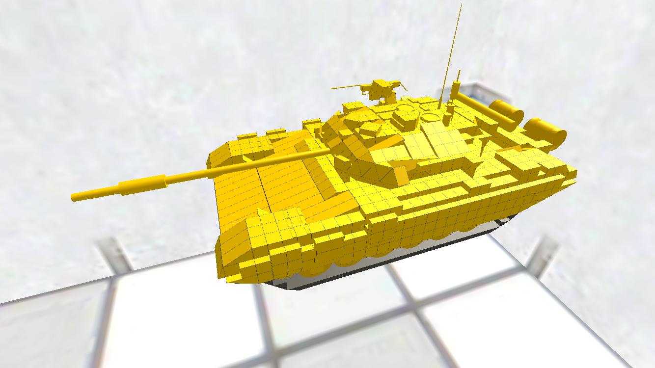 T-90無料モデル、100回DL突破記念車両黄金T-90