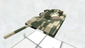 T-90モデル（迷彩）ベース車