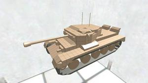A34 Comet巡航戦車 ディティールちょいアップ版