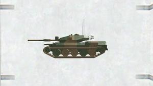 74式戦車 微修正