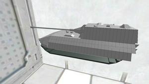 お気軽戦車胴体Jp-E100履帯主砲付き